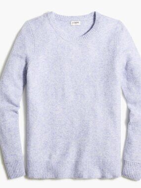 J. Crew Soft Lilac Crewneck Sweater